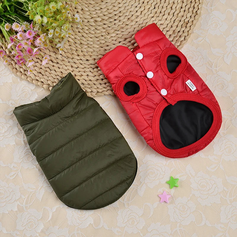 Winter Dog Vest