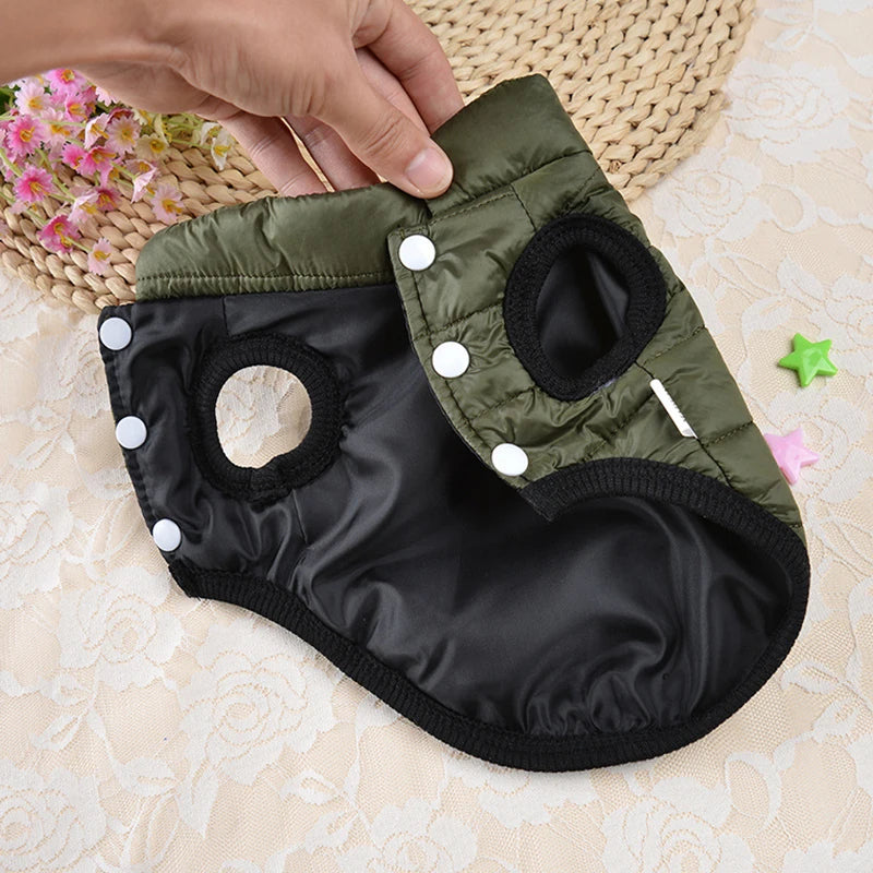 Winter Dog Vest