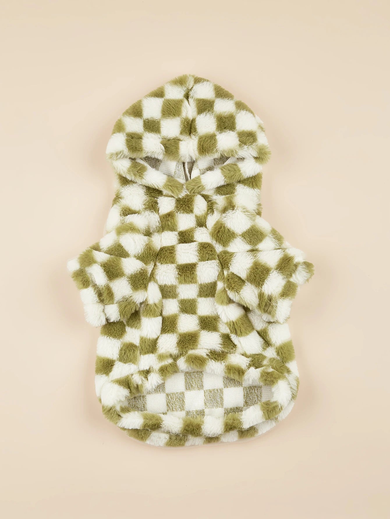 Plaid Dog Hoodie