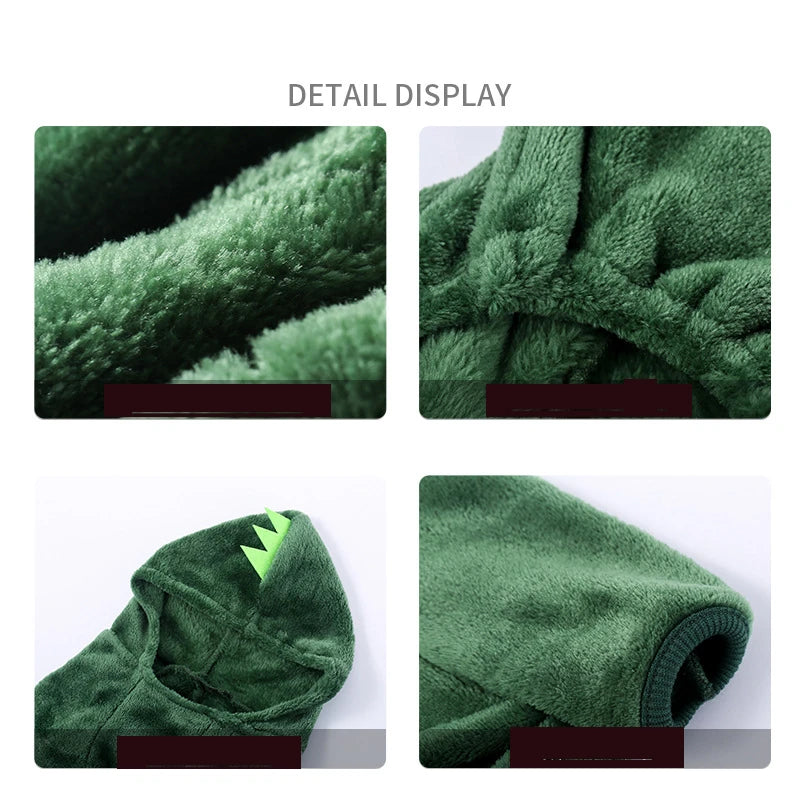 Soft Fleece Dog Jumpsuit