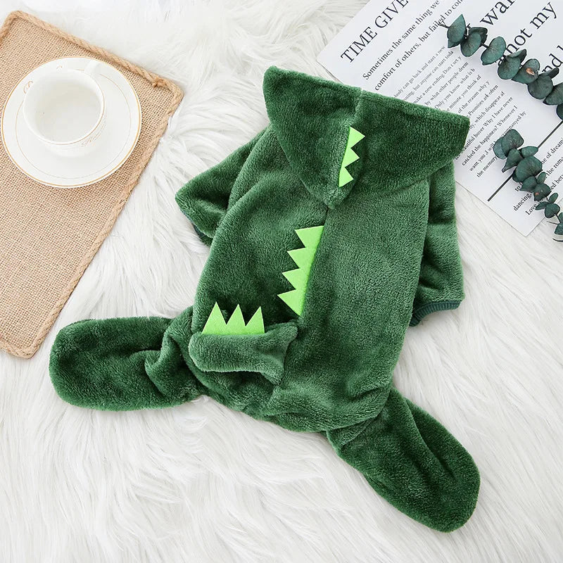 Soft Fleece Dog Jumpsuit