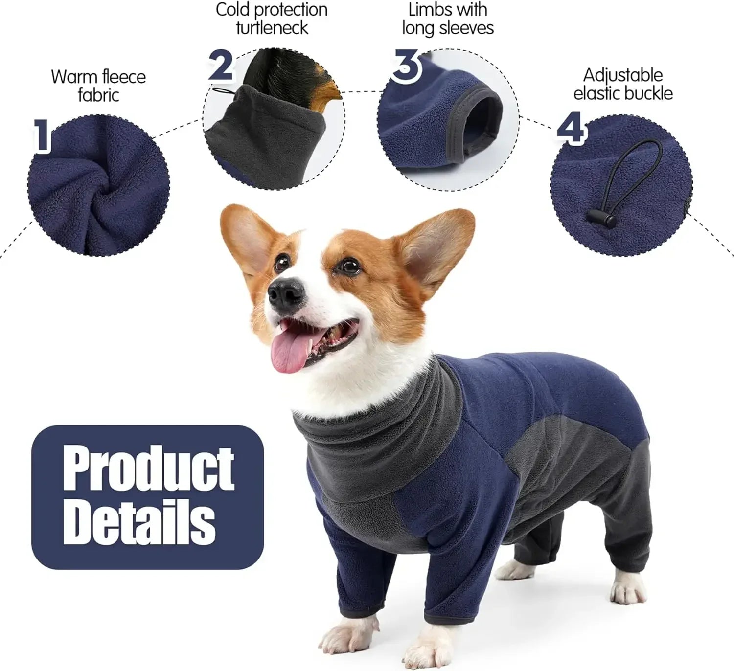 Fleece Dog Onesie