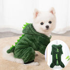 Flannel Dog Jumpsuit
