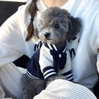 Embroidered Pet Varsity Jacket