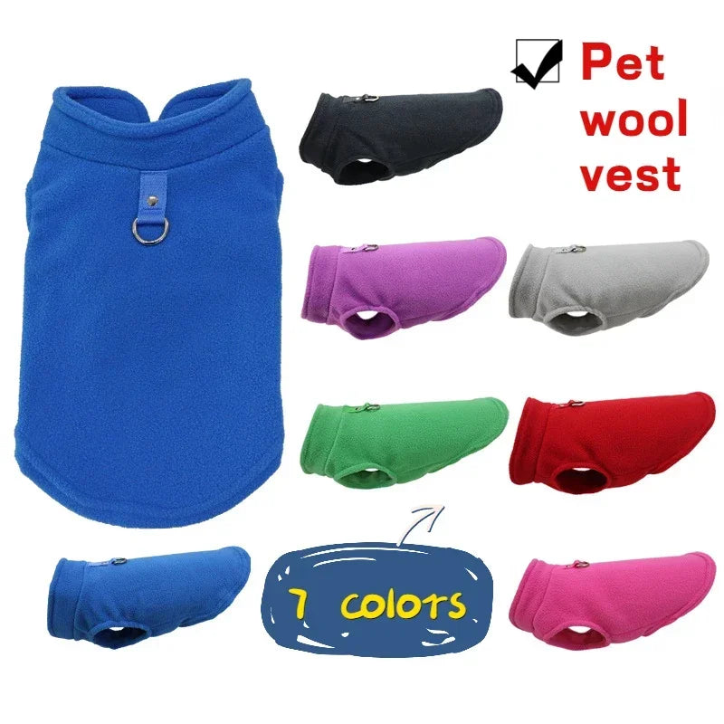 Wool Dog Vest