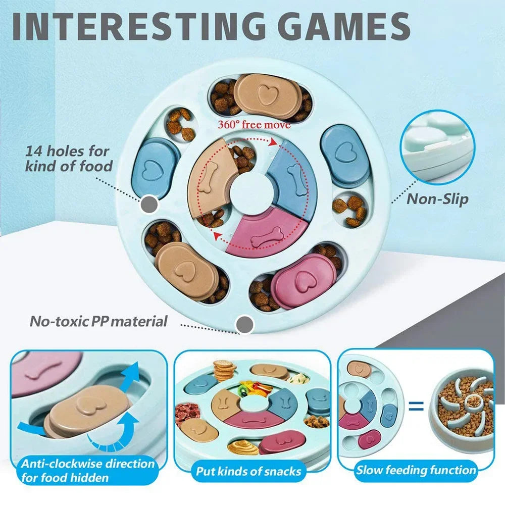 Interactive Puzzle Feeder