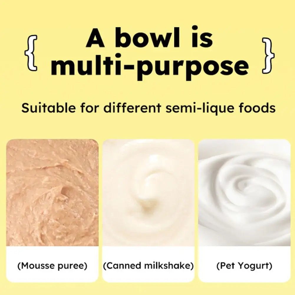 Slow Feeder Lick Bowl