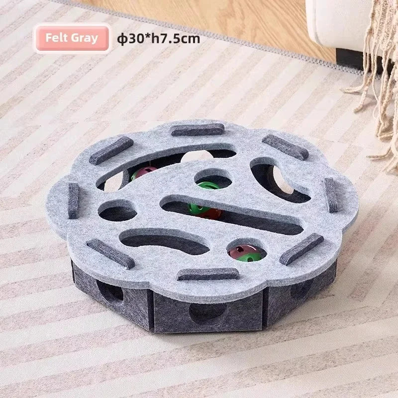 Felt Cat Puzzle Box