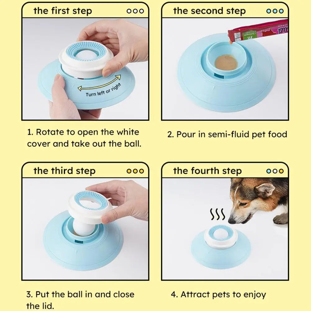 Slow Feeder Lick Bowl