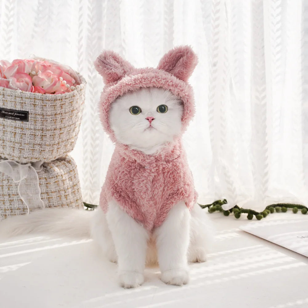 Fleece Dog Hoodie