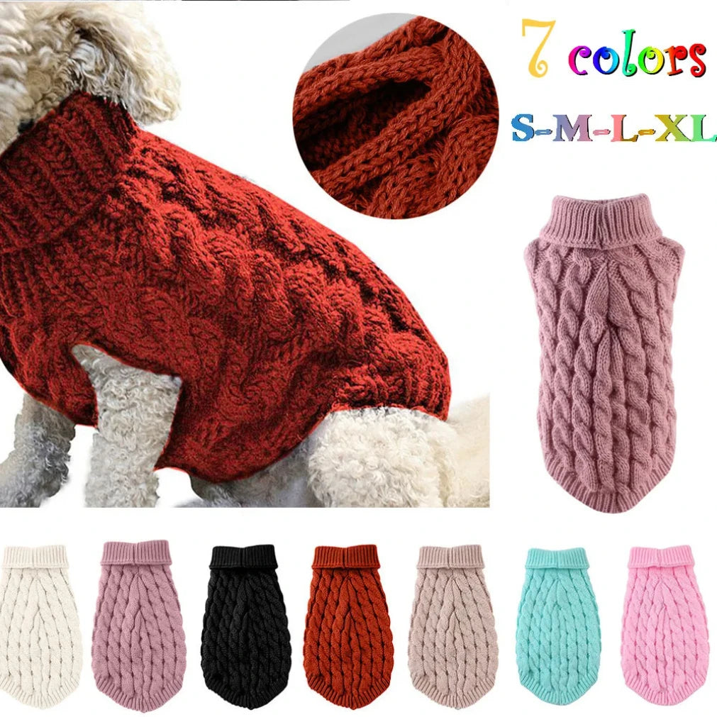 Knit Dog Sweater