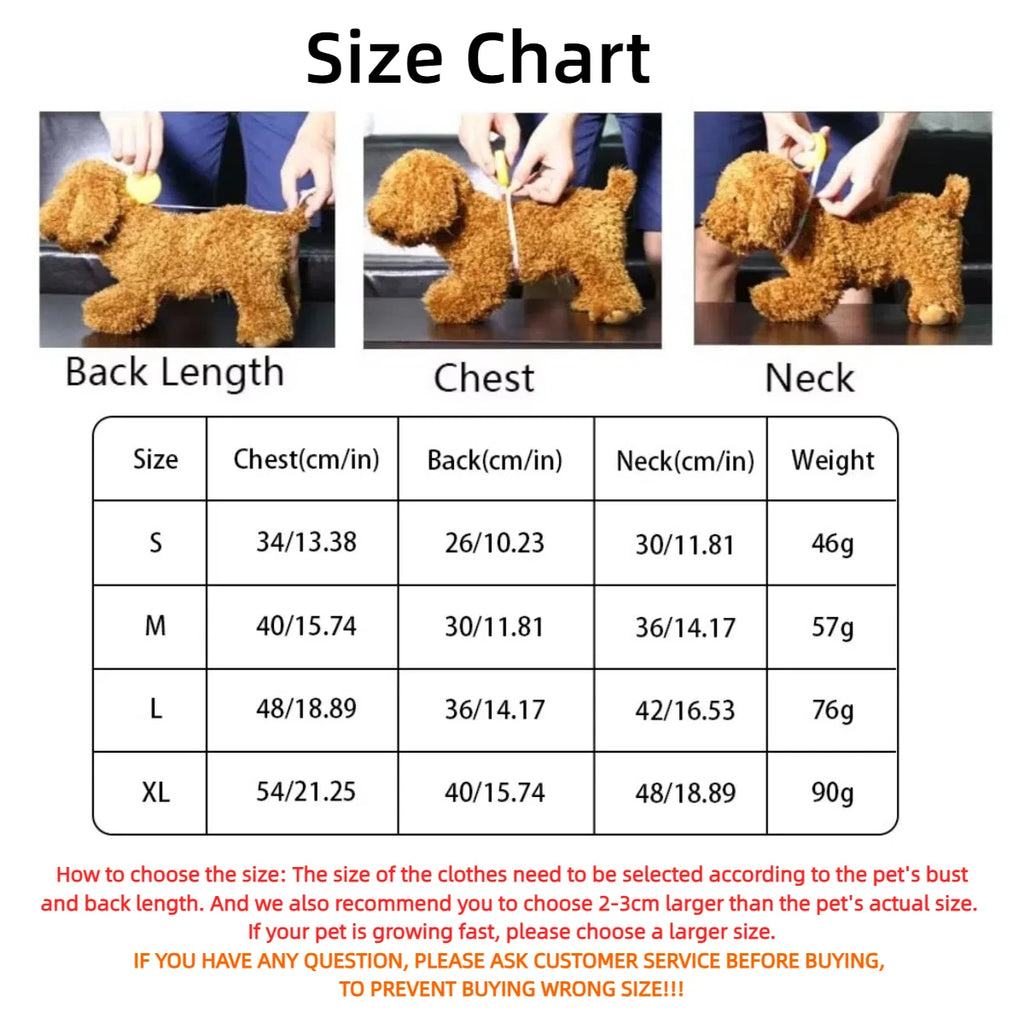Fleece Dog Vest
