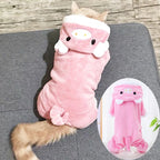Flannel Dog Jumpsuit
